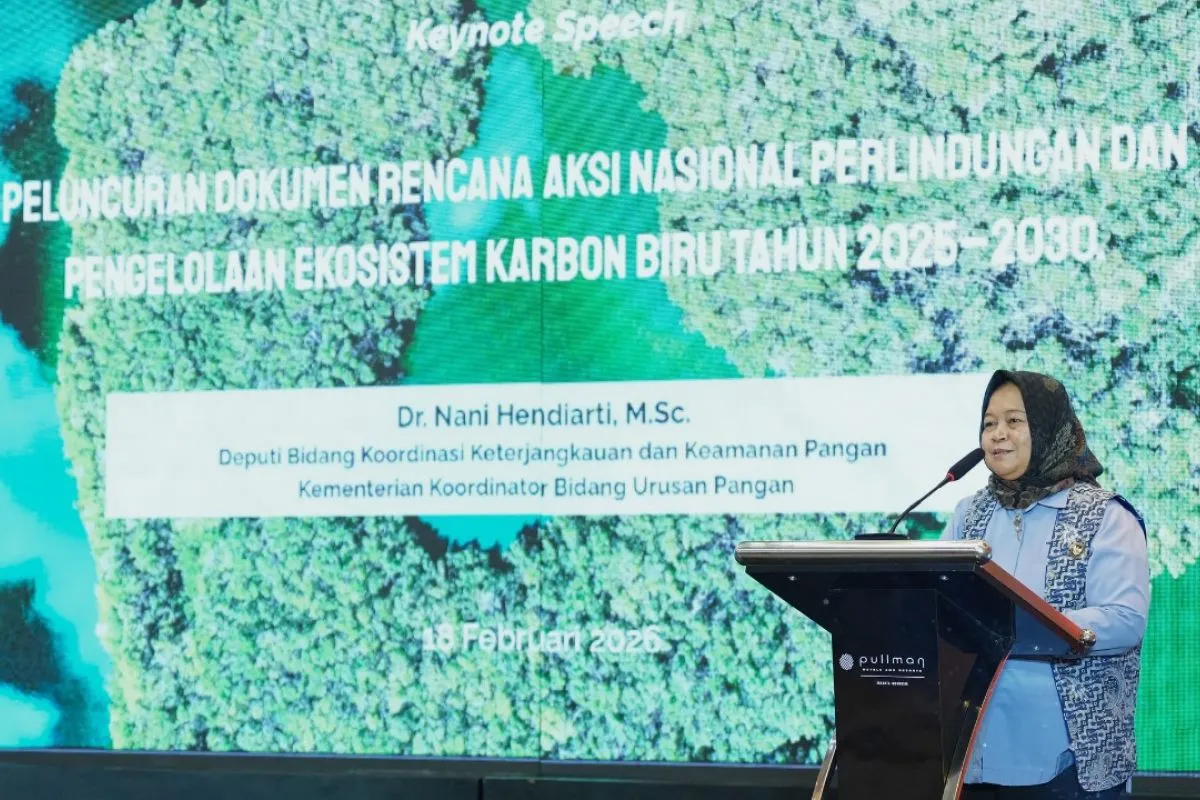 Indonesia Luncurkan RENAKSI 2025-2030 untuk Lindungi 17% Karbon Biru Dunia