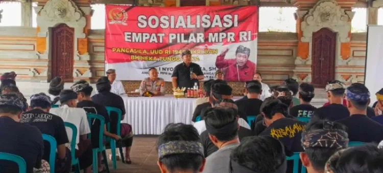 Sosialisasi Empat Pilar Kebangsaan untuk Generasi Muda di Sukawati