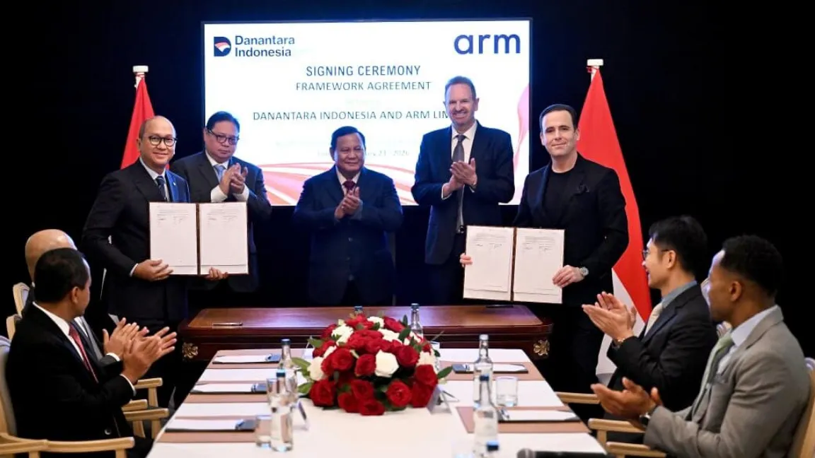 Perjanjian Kerja Sama Danantara-Arm Dorong Pengembangan Industri Semikonduktor Indonesia