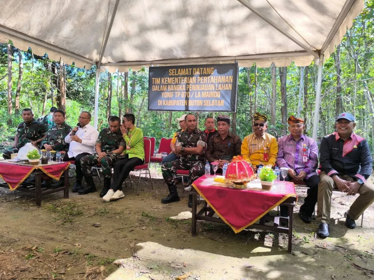 Persiapan Pembangunan Batalyon Yonif TP 870 di Batauga Dimulai