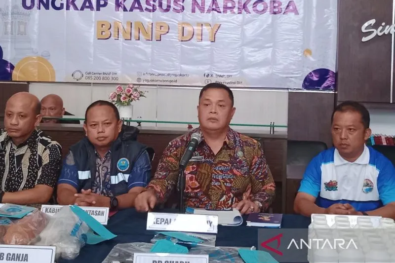 BNNP DIY Gagalkan Penyelundupan 2,71 Kg Ganja dari Sumatera