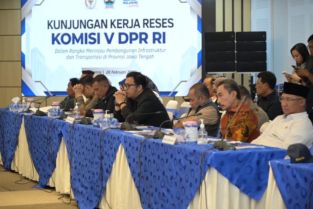 DPR RI Tinjau Pembangunan Infrastruktur dan Transportasi di Jawa Tengah