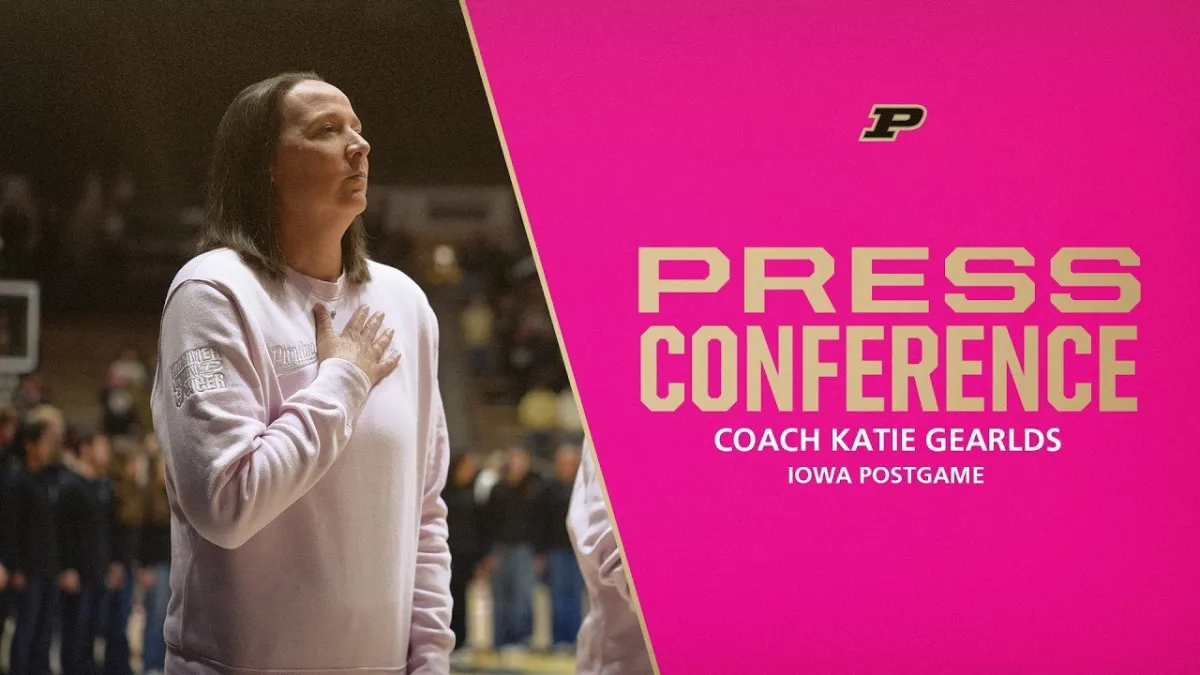 Katie Gearld Berikan Penjelasan Usai Pertandingan Melawan Iowa