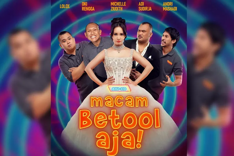 Michelle Ziudith dan Oki Rengga Bintangi Film Komedi 'Macam Betool Aja'