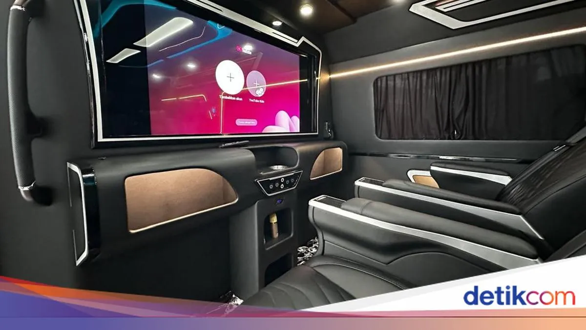 Interior Mewah Toyota Hiace Buatan Hardy Classic Bikin Alphard Tersaingi