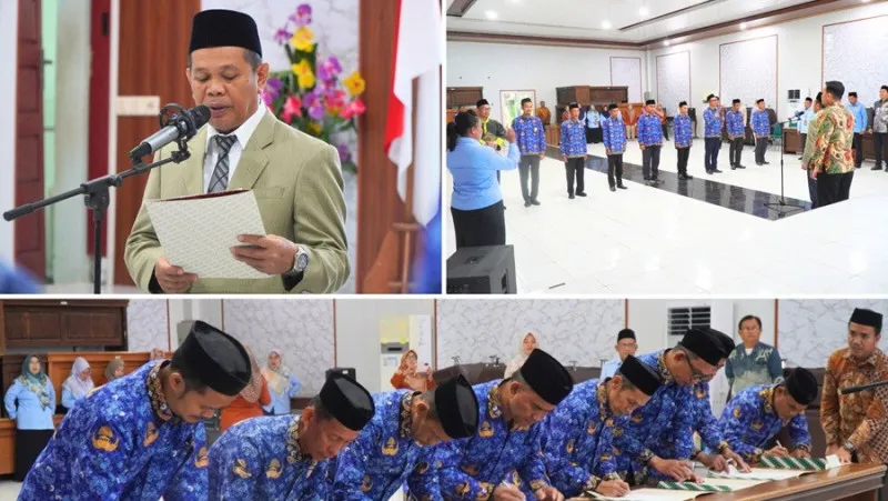 Pelantikan Delapan Penghulu Tingkatkan Layanan Keagamaan di Sulawesi Barat