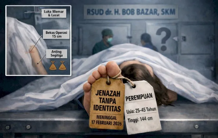 RSUD Bob Bazar Cari Keluarga Jenazah Perempuan Tanpa Identitas