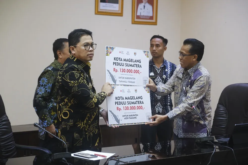 Pemkot Magelang Salurkan Rp 260 Juta untuk Korban Banjir Sumatera