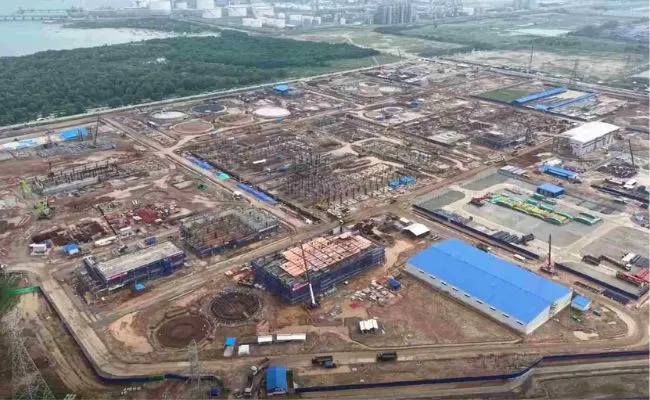 Progres Pembangunan Pabrik CAEDC Chandra Asri Capai 50% di Cilegon