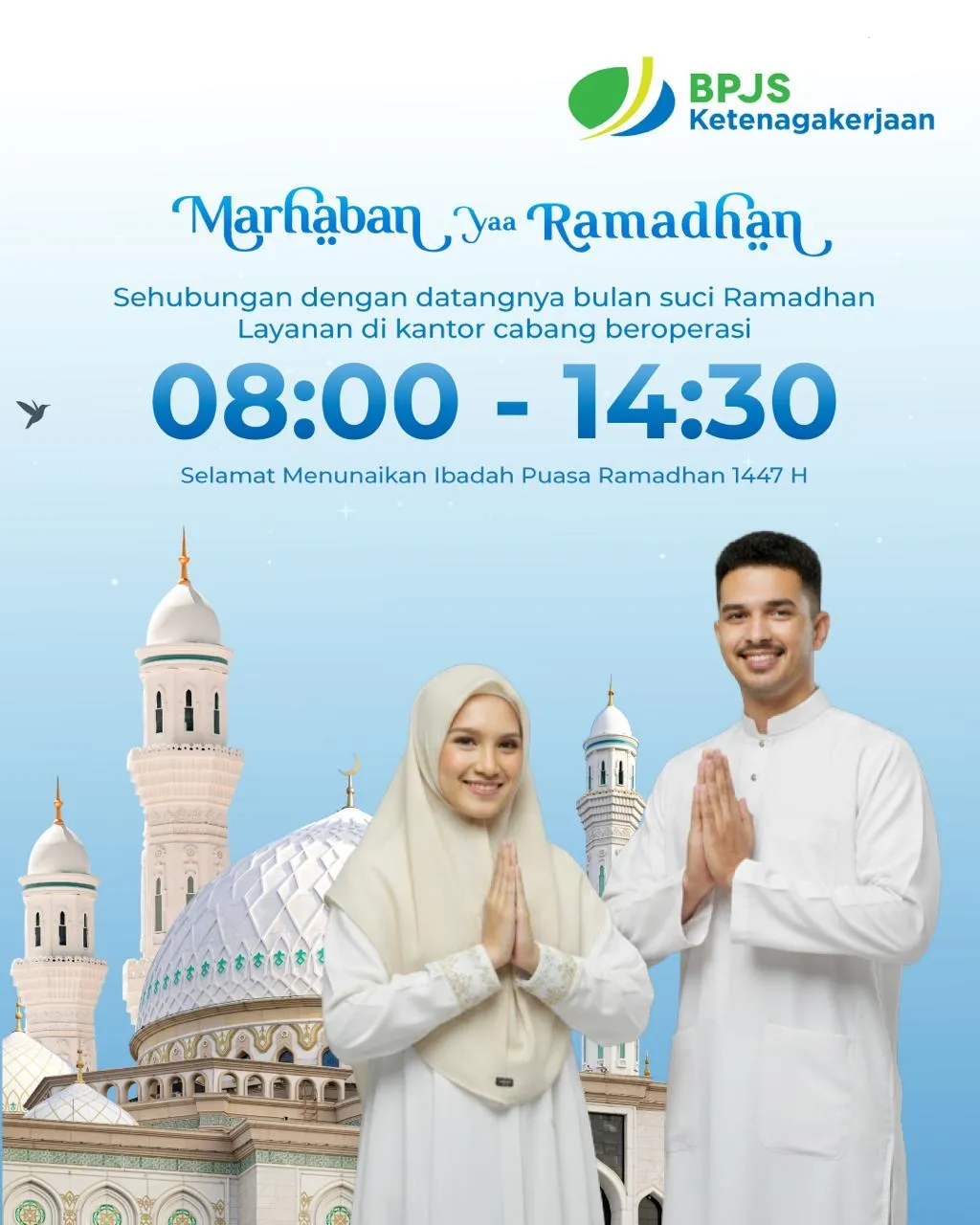 BPJS Ketenagakerjaan Sesuaikan Jam Layanan Selama Ramadan