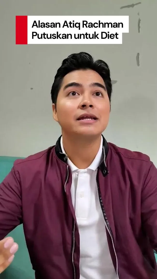 Atiq Rachman Respons Kritik dengan Memulai Program Diet