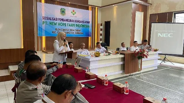 PT New Hope Indonesia Bangun Kandang Ayam Ketiga di Kuningan