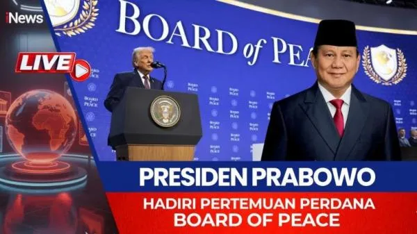 Pertemuan Perdana Dewan Perdamaian AS Malam Ini dengan Prabowo dan Trump