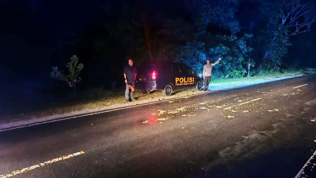 Polisi Lakukan Patroli Dini Hari untuk Pantau Jalur Rawan Kecelakaan di Palangka Raya
