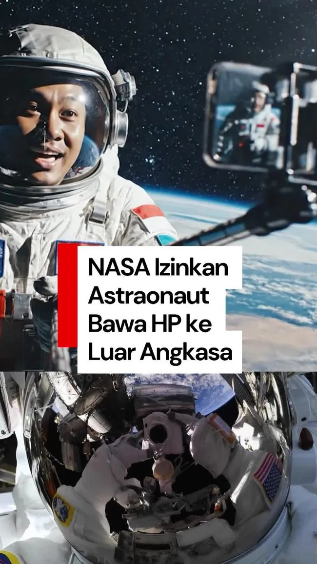 NASA Mengizinkan Astronaut Membawa Smartphone dalam Misi Luar Angkasa