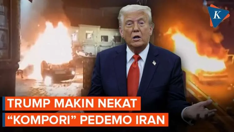 Trump Dukung Demonstran Iran Merebut Kekuasaan