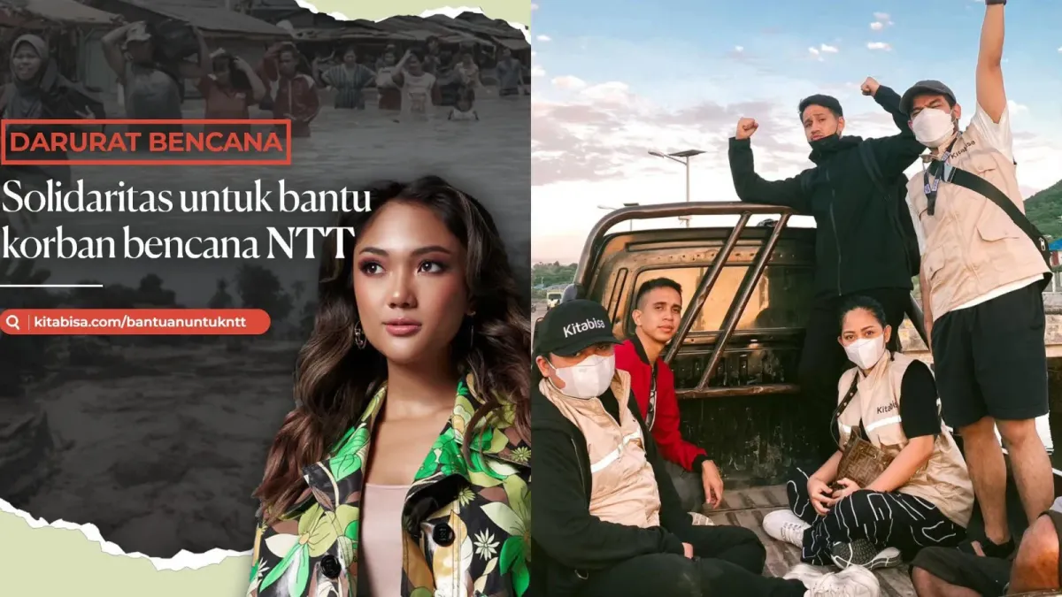 Selebriti Galang Dana untuk Korban Bencana NTT