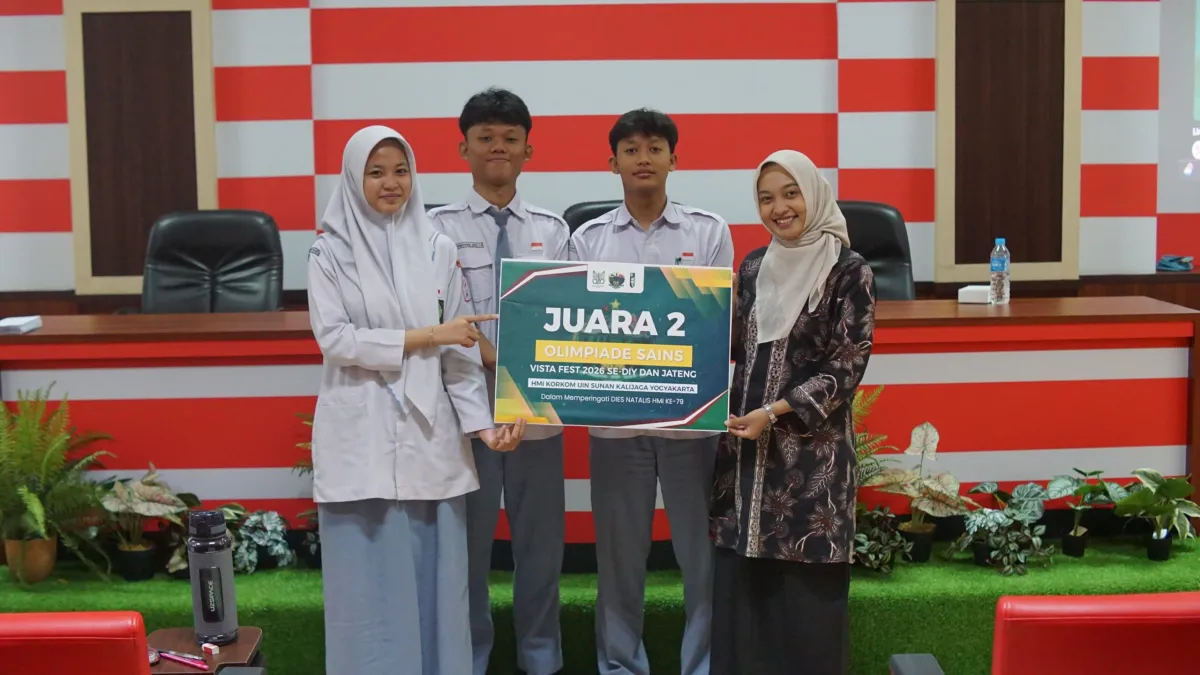 Tim Noctus Dominus MAN 1 Yogyakarta Raih Juara Dua di Olimpiade Sains