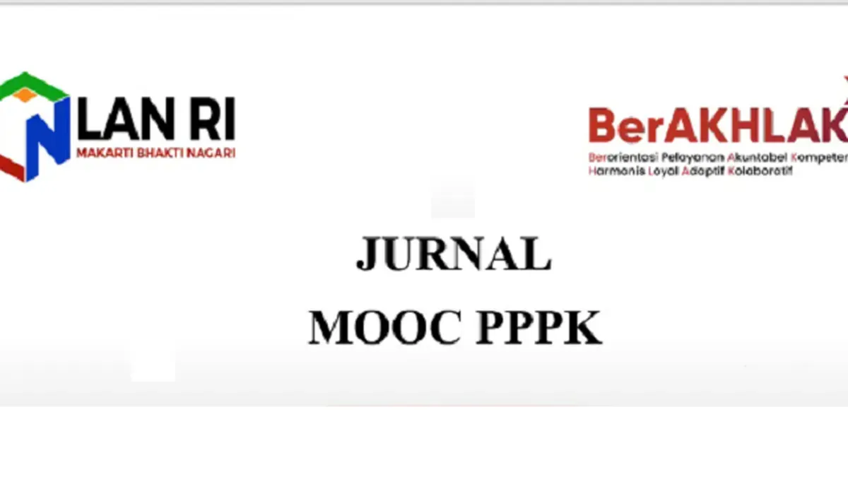 Panduan Jurnal MOOC PPPK 2022: Format dan Penyampaian Materi