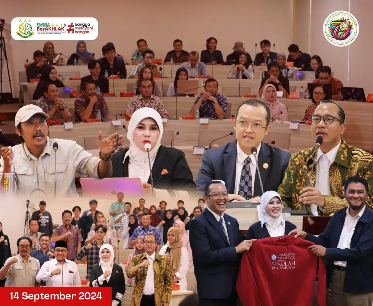 National Sharing Session: Mendorong Tata Kelola Lingkungan Berbasis Hukum dan Kesadaran Sosial