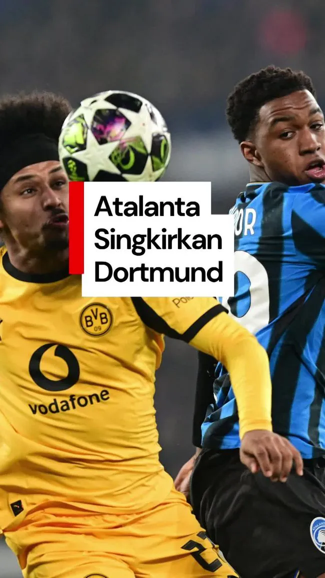Atalanta Kejutkan Dortmund di Liga Champions