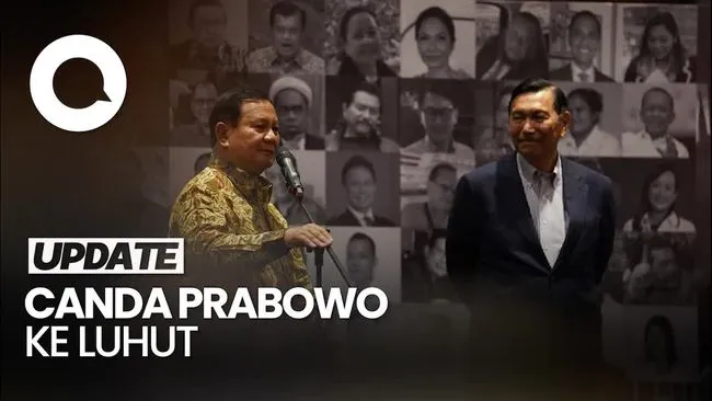 Prabowo Canda Kekalahan Pilpres Tiga Kali di Perayaan Natal