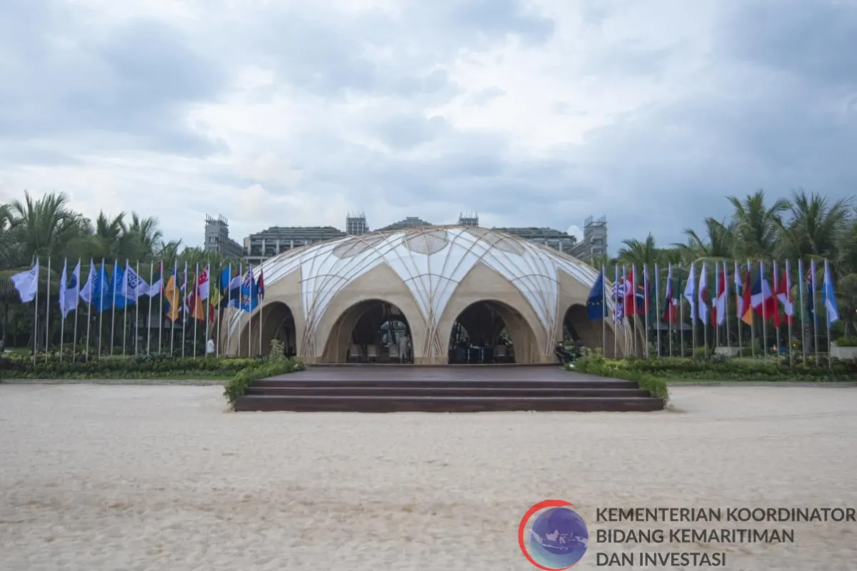Dome Bambu: Simbol Kearifan Lokal di Acara Makan Siang Pemimpin G20