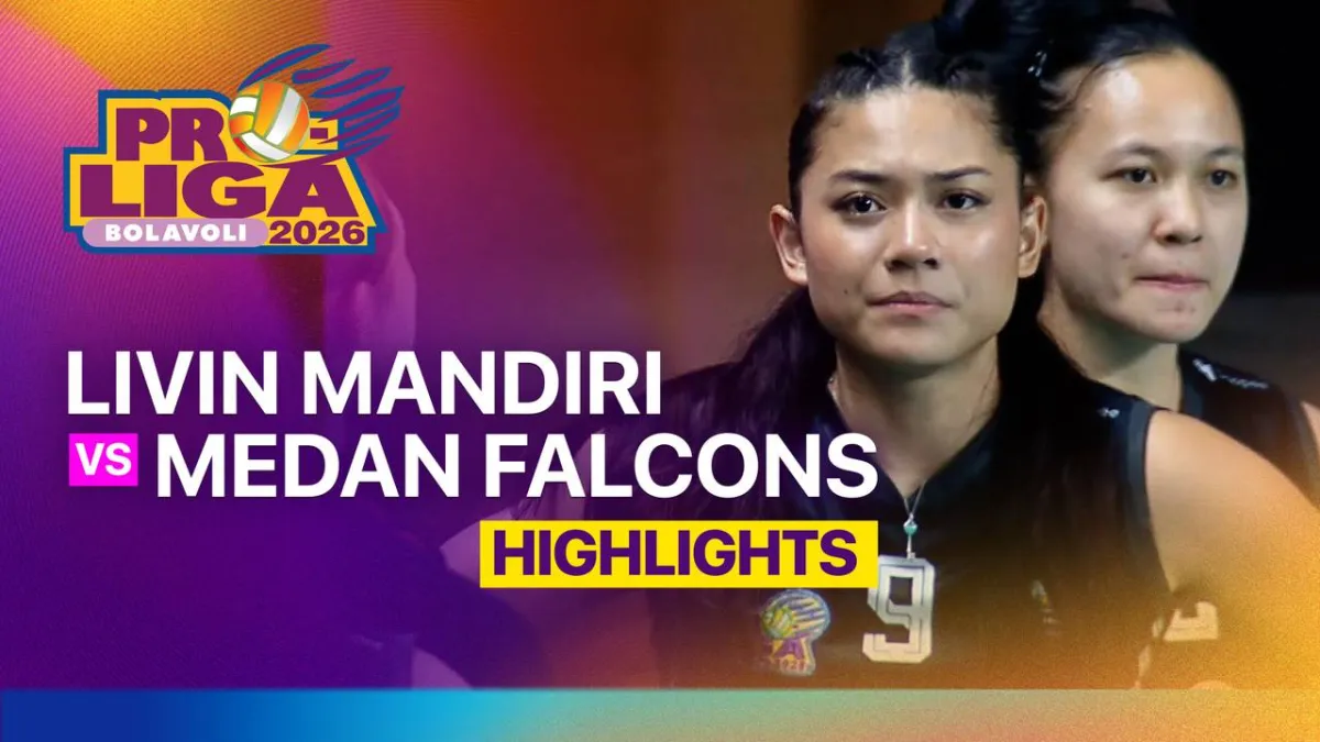 Sorotan Pertandingan Proliga 2026: Jakarta Livin Mandiri vs Medan Falcons