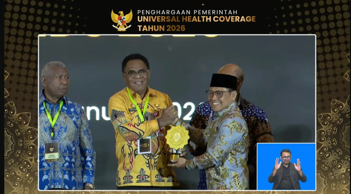 Papua Barat Daya Raih Penghargaan UHC Awards 2026 dalam Kategori Utama