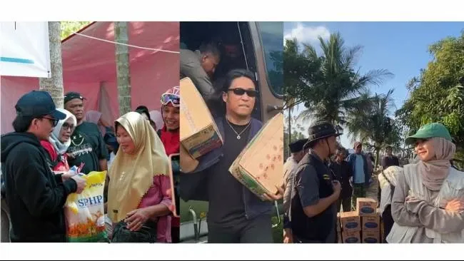 Artis Indonesia Bantu Korban Banjir Sumatra Secara Langsung