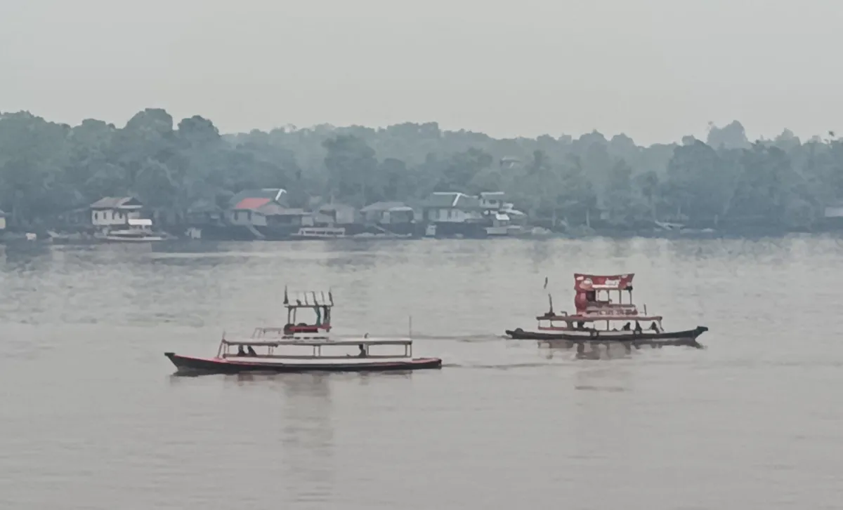Asap Menyelimuti Sampit, BMKG Temukan Empat Hotspot di Kotim