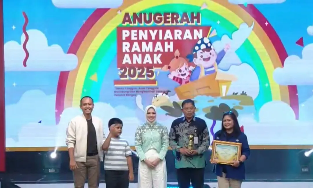 LPP TVRI Raih Penghargaan Televisi Ramah Anak di Usia 63 Tahun