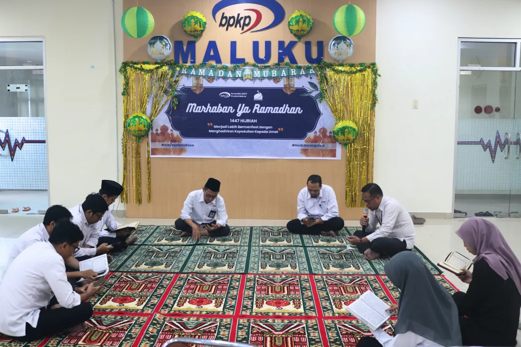 BPKP Maluku Berpartisipasi dalam Khatmil Qur'an Serentak Se-Indonesia