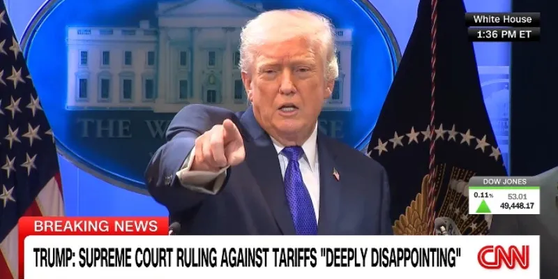 Trump Tetap Kenakan Tarif Impor 10% Meski Mahkamah Agung Menolak