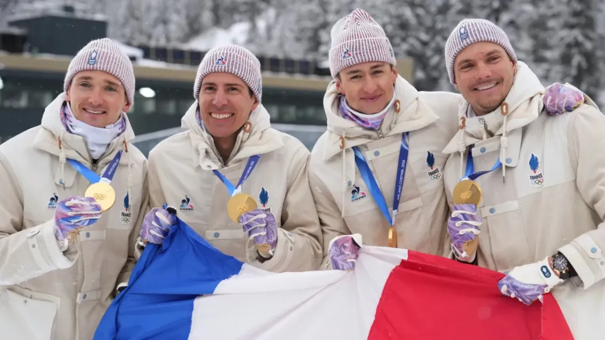 Tim Prancis Raih Emas Estafet Biathlon Putra di Olimpiade 2026
