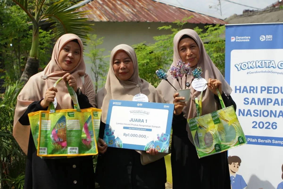 BRI Peduli Luncurkan Program 'Yok Kita Gas' untuk Atasi Sampah di Hari Peduli Sampah Nasional