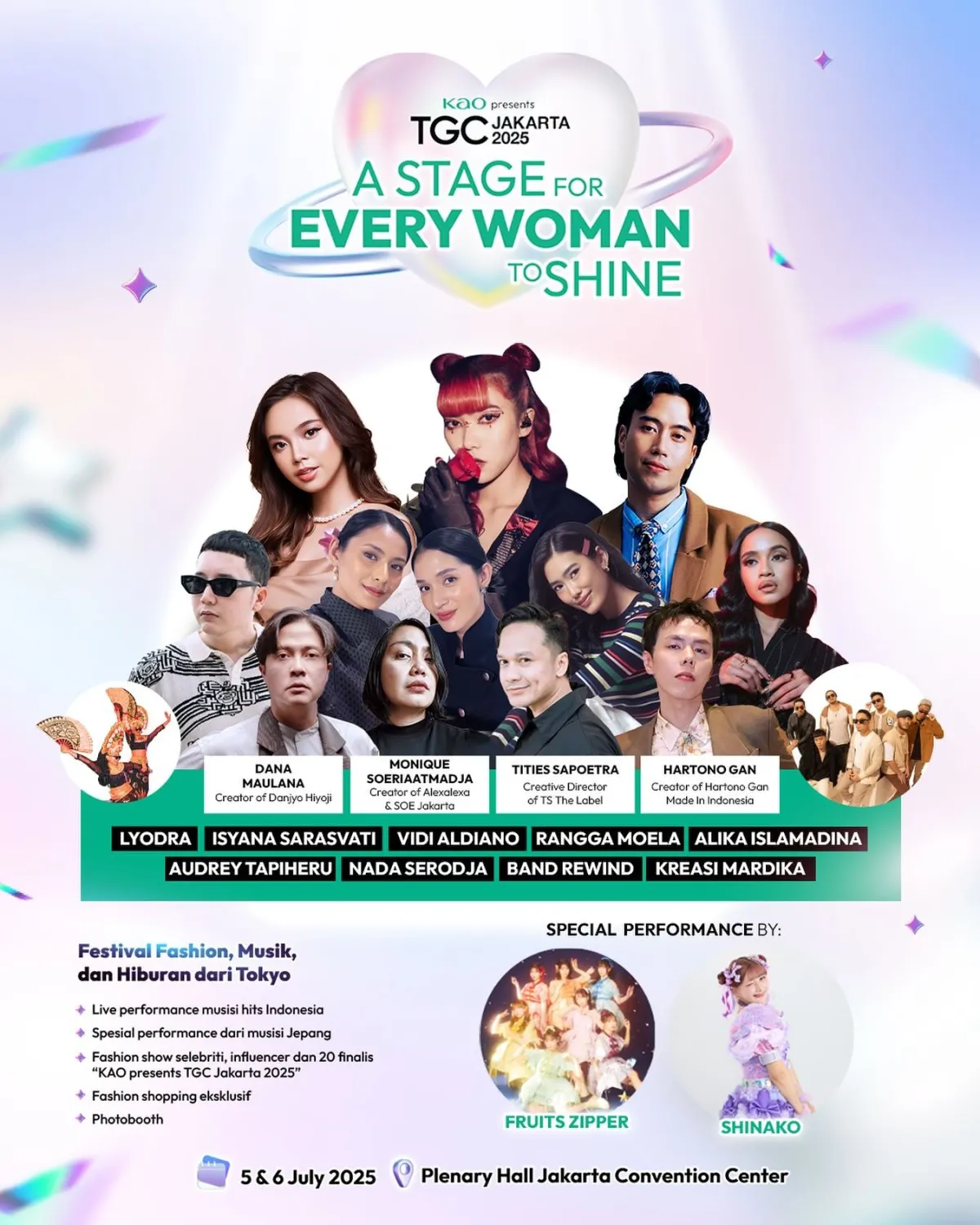 Tokyo Girls Collection 2025 Siap Guncang Jakarta dengan Fashion dan Musik
