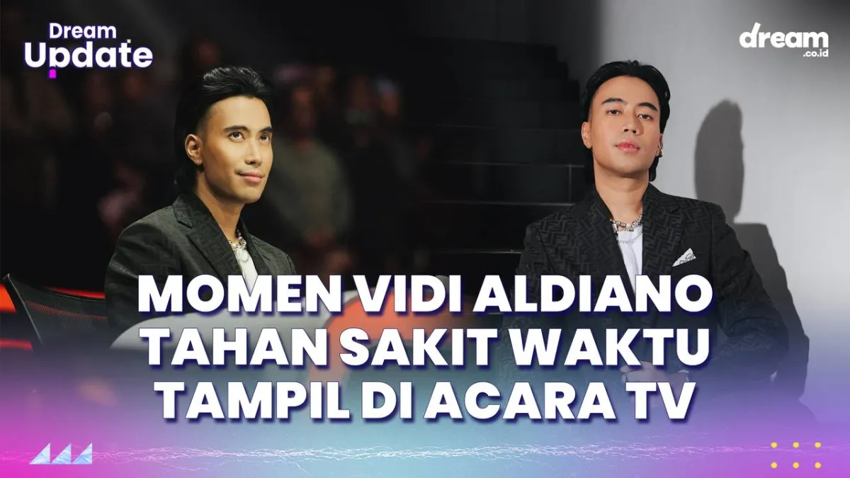 Vidi Aldiano Tampil di TV Sambil Lawan Rasa Sakit Kanker Ginjal