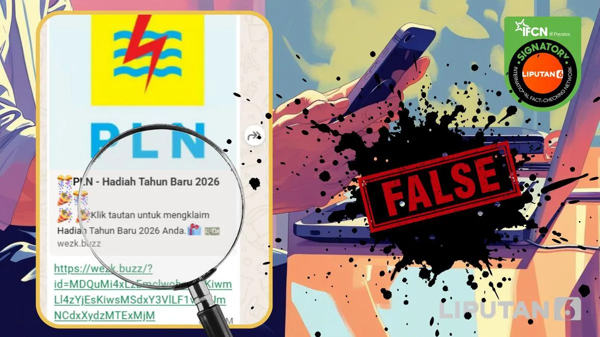 PLN Tegaskan Klaim Link Hadiah Tahun Baru 2026 Adalah Penipuan