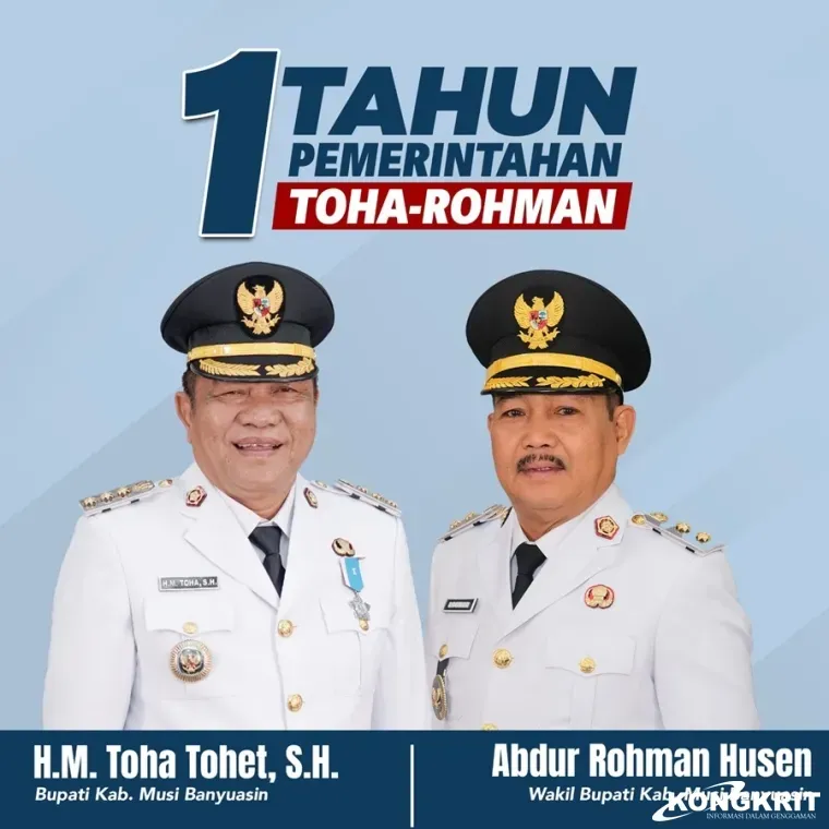 Kepemimpinan Toha-Rohman: Utang Muba Lunas dan Kemiskinan Turun ke 9,97%