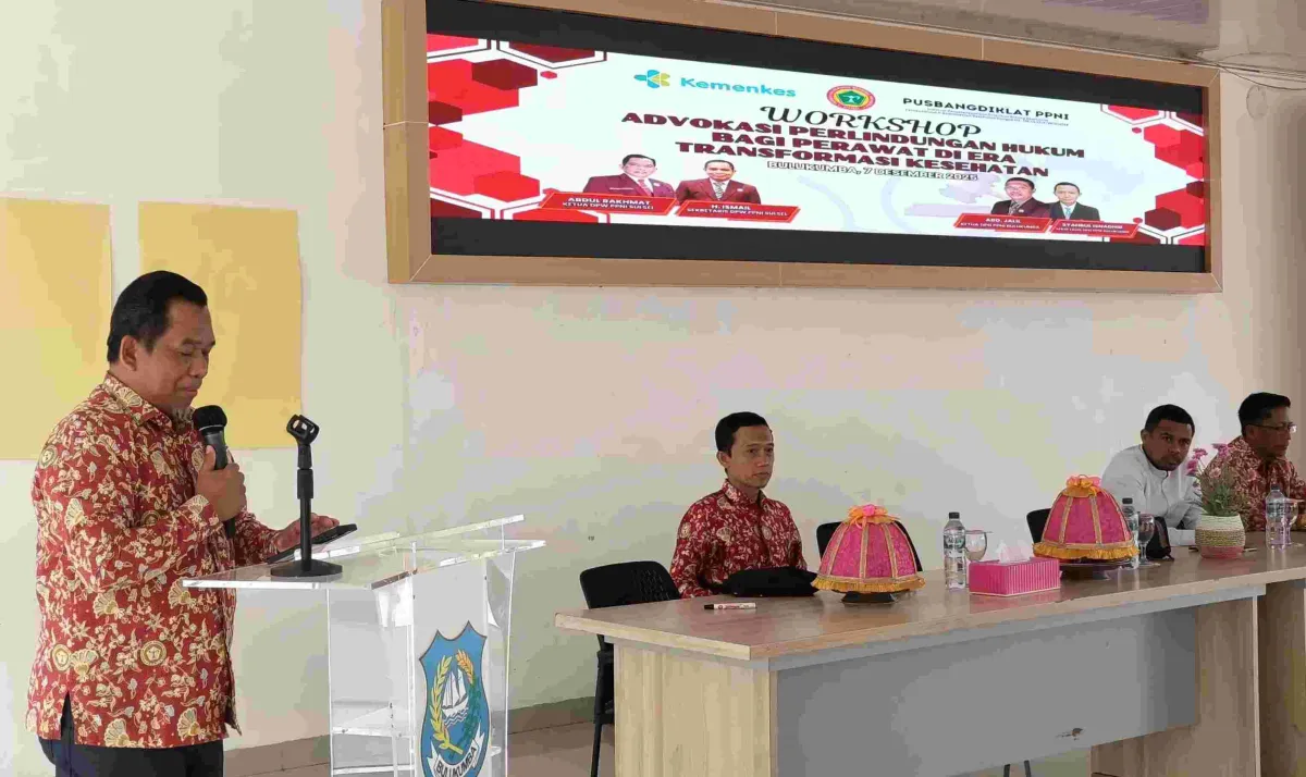PPNI Sulsel Gelar Workshop Hukum untuk Perawat di Era Transformasi Kesehatan
