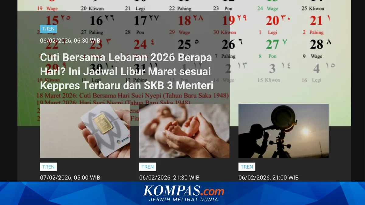 Jadwal Cuti Bersama Lebaran 2026 dan Ketergantungan Impor Negara-Negara di Dunia