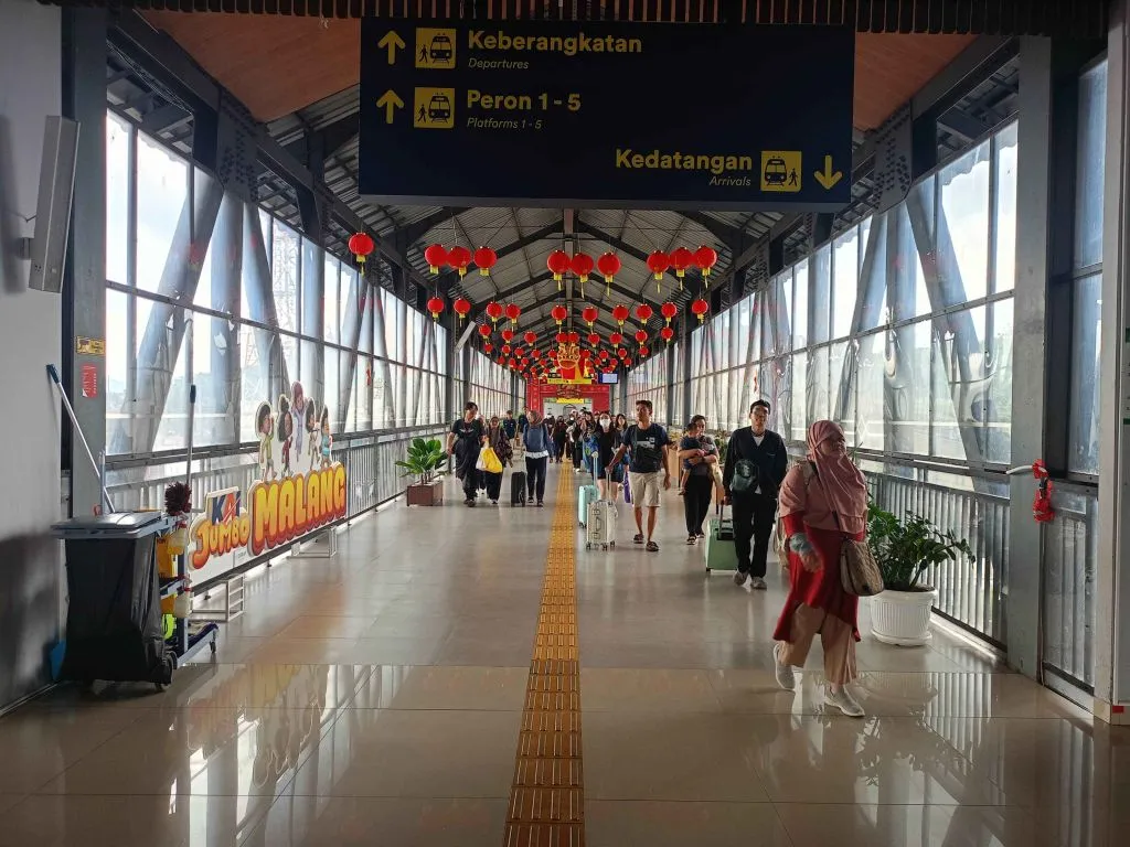 Stasiun Malang Layani 37 Ribu Penumpang Selama Libur Imlek
