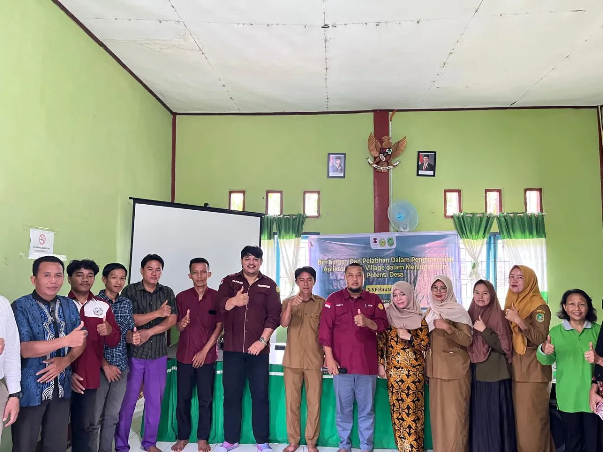 FEB UMRI Dampingi Desa Sokop Tingkatkan Transparansi Melalui Pengelolaan Website