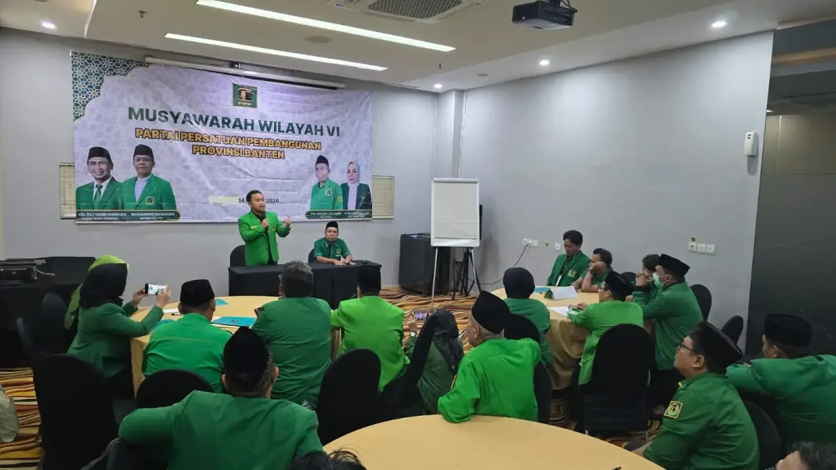 Muswil PPP Banten Sukses, Siapkan Struktur Hadapi Pemilu 2029