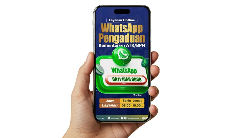 Kementerian ATR/BPN Luncurkan Kanal Pengaduan Digital untuk Tingkatkan Layanan Publik
