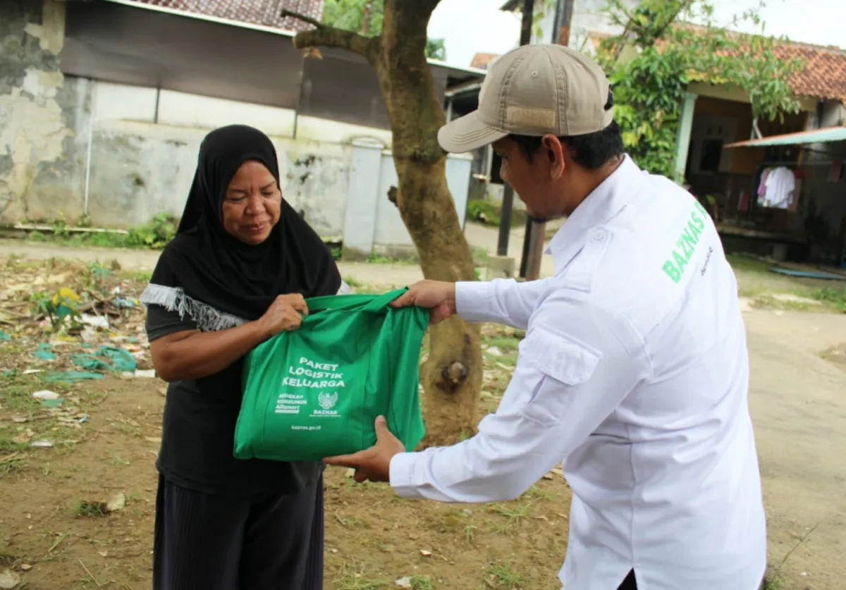 BAZNAS Salurkan Bantuan untuk Keluarga Prasejahtera di Tangerang Menjelang Ramadan