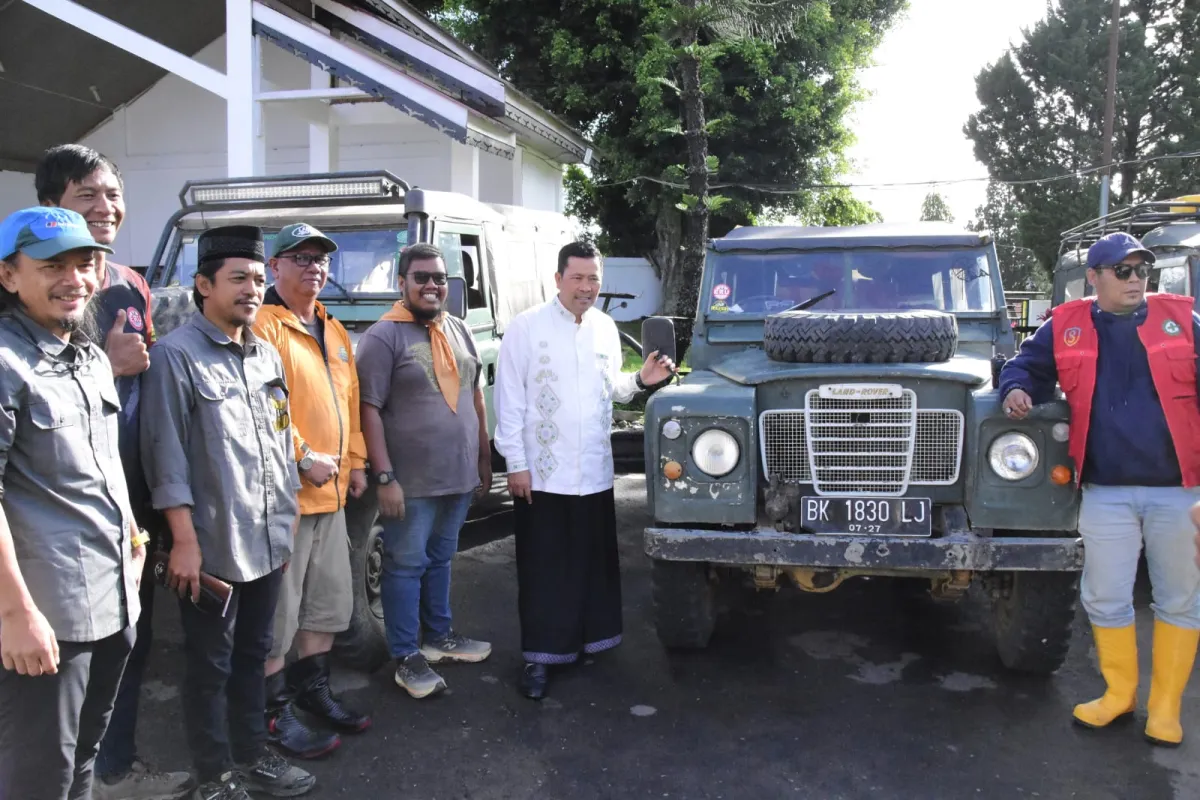 Bupati Aceh Tengah Sambut Relawan Kebencanaan dari Bandung