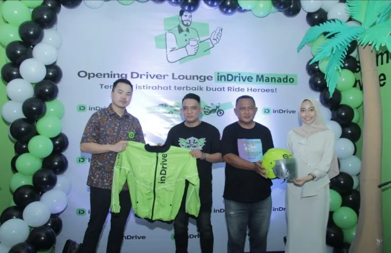 inDrive Luncurkan Driver Lounge Pertama di Manado untuk Dukung Pengemudi