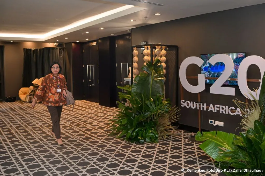 Sri Mulyani Soroti Kesenjangan Pembiayaan di G20 Afrika Selatan